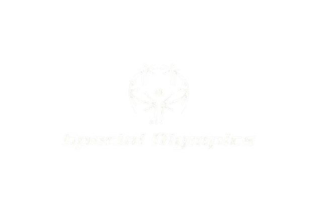 Special Olympics logo with five stylized figures forming a circle above the words "Special Olympics.